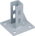 6 PCS 2020 Aluminum Extrusion Floor Mount Base Anchor Plate for 20 x 20 T Slot Aluminum Profiles