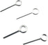 5IN1 Ring Allen Wrench Set - 5/64" 1/8" 5/32" 7/32" Allen Key Door Keys with Keychain for Panic Exit Device