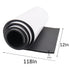 12'' 118'' 1/4'' DGSL Neoprene Adhesive Foam Sheets, W x L x Thick Sponge Self Adhesive Rubber Padding Sheet Closed
