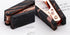 Office Stapler Set, Marble Black Print Rose Gold Tone Manual Staplers and Staples Remover Tool for Desktop Accessories