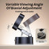 kiimiles 360 (A2) Metal Phone Stand for Desk, Universal Phone Holder with Rotating Arm Foldable Retractable Stand