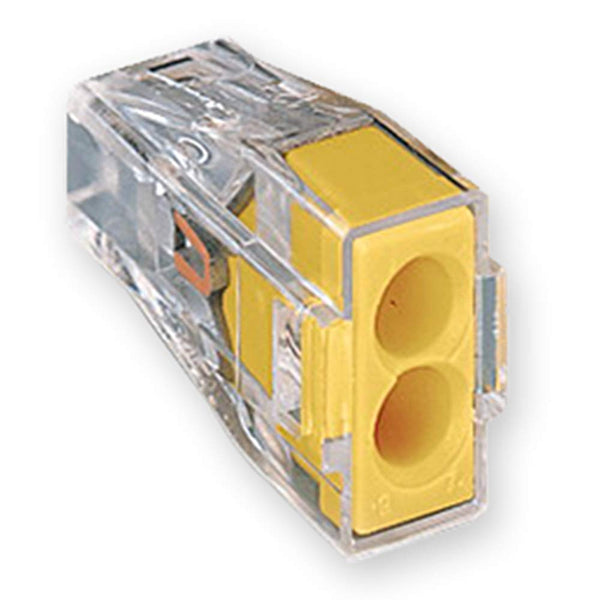 WAGO 773-162 Wall-Nuts, 2-Conductor PUSHWIRE Connectors, Box of 100