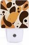 Jahiona LED Night Light Lamp with Smart Sensor Dusk to Dawn Sensor,Drops-Like Shapes