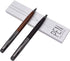Elegant Wood Ballpoint Pen Set, Fancy Writing Pens with Black Ink and 4 Extra Refills, Graduation Gift Pen