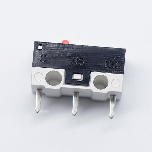 30 Pack Micro Limit Switch Push Button Endstop - Momentary Switches Without Lever Arm for Arduino, Mouse, 3D Printer
