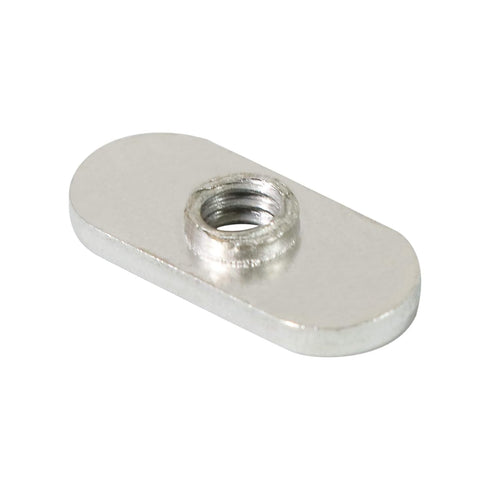 20 Packs 1/4"-20 Centered Hole Sliding T-Nuts for 10 Series T Track Extrusions, T Slot Accessories