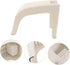 FOMIYES Non Slip Footrest Stool for Shaving Legs Comfortable Plastic Step Stool for Bathroom Shower and Bedroom Use
