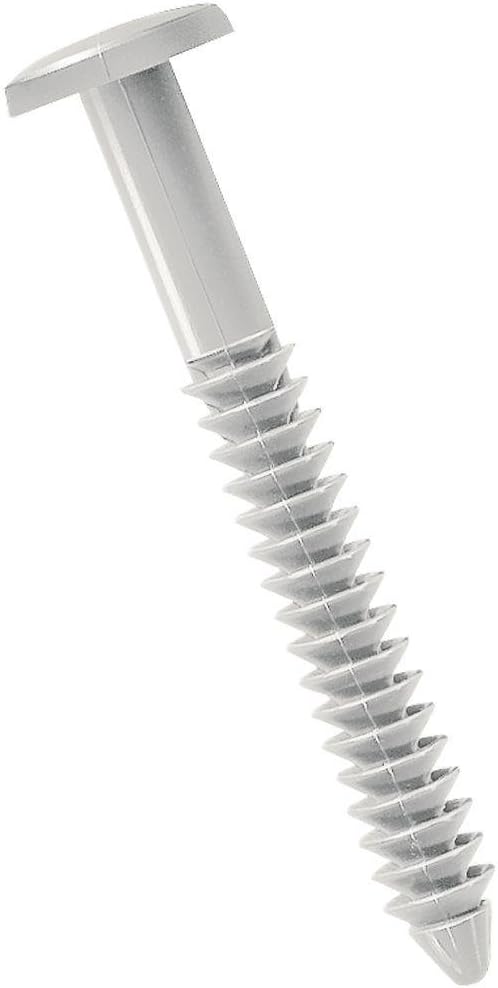 MidAmerica Paintable 3" Shutter Lok Peg Fasteners 60 Pack Spikes Longer and Stronger
