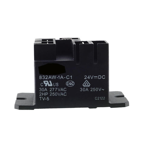 832AW-1A-C1 24VDC 30A 250VAC General Purpose Power Relay