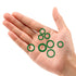 XINGYHENG 270Pcs 18 Sizes Rubber O-Ring Gasket Sealing Ring Repair Box, Washer Seal Assortment Set for Plumbing