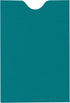 LUXPaper Credit Card Sleeves | 2 3/8" x 3 1/2" | Teal | 80lb. Text | 50 Qty by LUXPaper