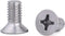 NGe M4X8mm Stainless Steel Flat Head Cross Screw, 100PCS Countersunk Head Screw