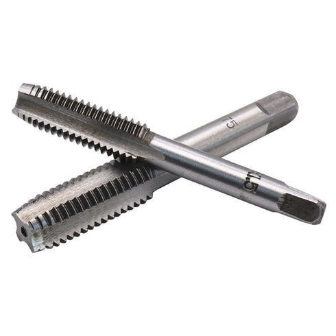 7Pcs Metric Spiral Point Thread Tap Set - M3 M4 M5 M6 M8 M10 M12 Nitriding Coated Machine Screw Drill Tap Bits