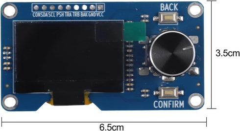 Nutup EC11 1.3-Inch 0.96-Inch Projects(1.3-inch) For OLED Display Combination Module with Rotary Encoder and IIC