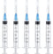 50 Pack 3ml Syringes with Needle - 23 Gauge, 5/8 inch Needle Luer Lock Syringe, Individually Sealed Packaged