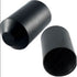 Electriduct 1.5" Heat Shrink End Cap Adhesive Lined Waterproof Insulation Terminal Seal - 10 Pieces, Black