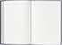 Maruman MNEMOSYNE Journal Notebook, 8.5 x 6.02 Inches (A5), Hard Cover with Elastic Band, 120 Sheets/240 Pages, Navy
