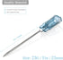 30 Pack 3ml Disposable Syringe with 23Ga 1.0 Inch Needle, Luer Lock Lab Supplies