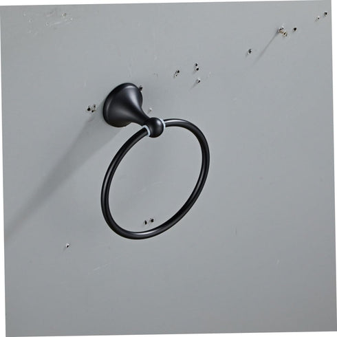 Set Gadpiparty Stainless Steel Bathroom Towel Holder Black Towel Rack with Elegant Design Space-Saving