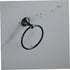 Set Gadpiparty Stainless Steel Bathroom Towel Holder Black Towel Rack with Elegant Design Space-Saving