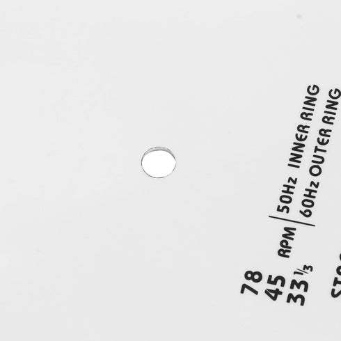Turntable Strobe Disc, Stroboscope Mat for Rotational Speed Detection, Calibration Disc for Record Player
