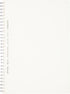 KOKUYO D Shaped Soft Ring Notebook - 6mm Ruled, 37 Lines, 80 Sheets, B5, Transparent, Japan Import