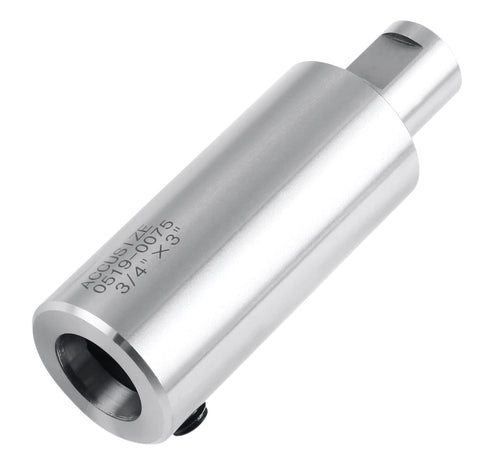 Accusize Industrial Tools 3''/75mm Extension for 3/4'' Weldon Shank Annular Cutter, Weldon Adapter, 0519-0075