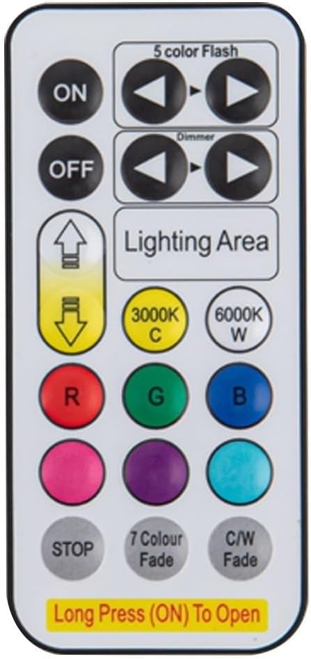 jengush Wall lamp dimmable Parts(Remote Control)