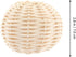 2.75 Inch Set 2 STOBOK Rattan Lamp Shade Small Woven Wicker Light Cover of Decorative Lampshades for Table Lamp Living