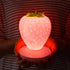 ANQIA Led Color Changing Cute Touch Strawberry Night Light Table Lamp for Bedroom, Dresser, Living Room, Kids Room