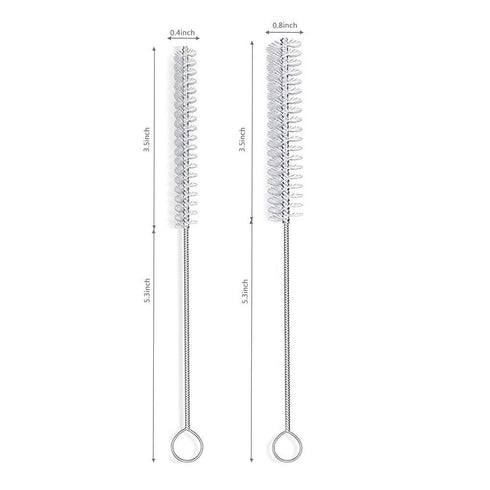 8PCS Thick Glass Graduated Dropper Pipettes - Fluid and Liquid Pipettors 0.5ml, 1ml, 2ml, 3ml, 5ml, 10ml, 10CM, 20CM