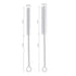 8PCS Thick Glass Graduated Dropper Pipettes - Fluid and Liquid Pipettors 0.5ml, 1ml, 2ml, 3ml, 5ml, 10ml, 10CM, 20CM