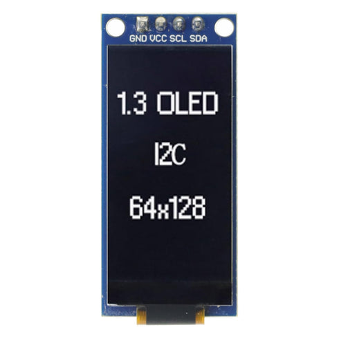 GODIYMODULES 1.3 Inch 64128 SH1107 OLED Display LCD Module LCD OLED Vertical Screen Module for Arduino Project DIY