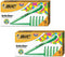 BIC Brite Liner Highlighter Chisel Tip Green, 2 DOZEN (BL11-GN)