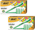 BIC Brite Liner Highlighter Chisel Tip Green, 2 DOZEN (BL11-GN)