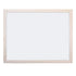 Flipside Products Wood Framed Dry Erase Board, 18" x 24", Large Surface Wall Decor