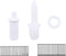 Goktvai 140pcs Plantation Shutter Repair Tools, Include 20pcs Repair Pins Replacement Part, 20