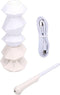 ITEFDTUTNE Table Lamp with Bluetooth Speaker, 360 Degree Rotating Wand Bluetooth Customizable