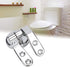 Toilet Seats Hinges, Zinc Alloy Hinge for Toilet Lid Universal Toilet Top