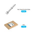 Hex Head Screws Bolts, Nuts, Flat & Lock Washers Kits (M10-1.5x120mm) Stainless Steel Machine Screws Set