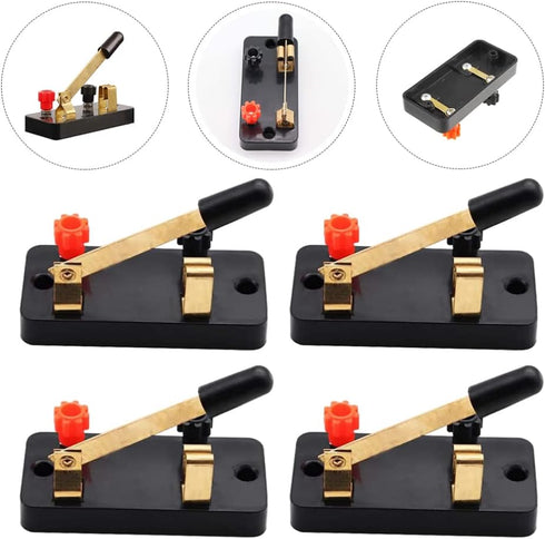 POPETPOP Basic Beginner Circuit Kit, Security Camera Single Pole Single Throw for 6pcs Electric Encendedores