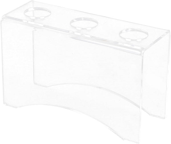Yardwe Ice Cream Cone Holder Stand, U-shaped 3-hole (3cm Diameter) Desktop Multi-cone