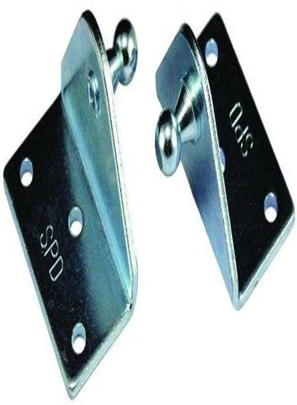JR Products BR-1060 Angled Gas Spring Mounting Bracket, 10mm, Pack of 2