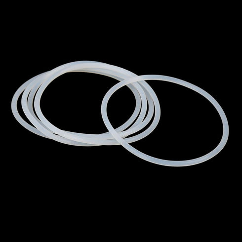 X AUTOHAUX Silicone O-Rings, 85mm OD 78mm ID 3.5mm Width VMQ Seal Gasket for Compressor Valves, Pack of 5