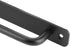 ViaGasaFamido Elegant Sliding Barn Door Handle, Black Flush Patio Door Handle for Wardrobes, Cabinets