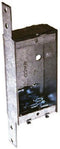 3-3/4 in. x 2 in. Switch Box, Nongangable, 1 in. Deep, One 1/2 in. KO & NMSC Clamps,Grey by RACO