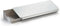 Audio-Visual Direct White Glass Dry Erase Desktop Organizer & Storage Notepad, Whiteboard