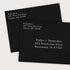 LUXPaper 4Bar A1 Contour Flap Invitation Envelopes | Black Linen | 3 5/8" x 5 1/8" | 80lb. Text | 50 Qty