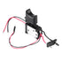 Electric Drill Switch, 7.2 V - 24 V Cordless Lithium Battery Power Tool Speed Control Trigger Switch with Light, Black