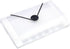 JAM PAPER Accordion Folders, 13 Pocket Plastic Expanding File, Coupon Size, Clear, Sold Individually
